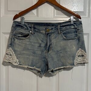AE denim shorts 14